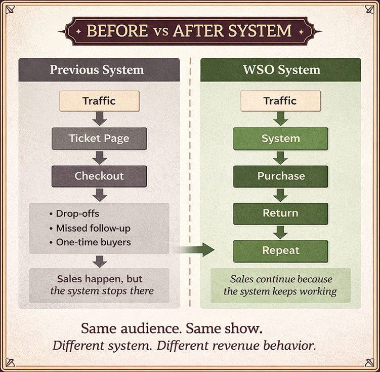 Revenue growth after removing a hidden system ceiling