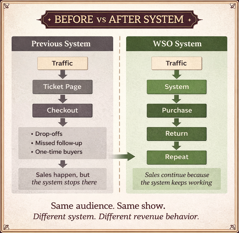 Revenue growth after removing a hidden system ceiling